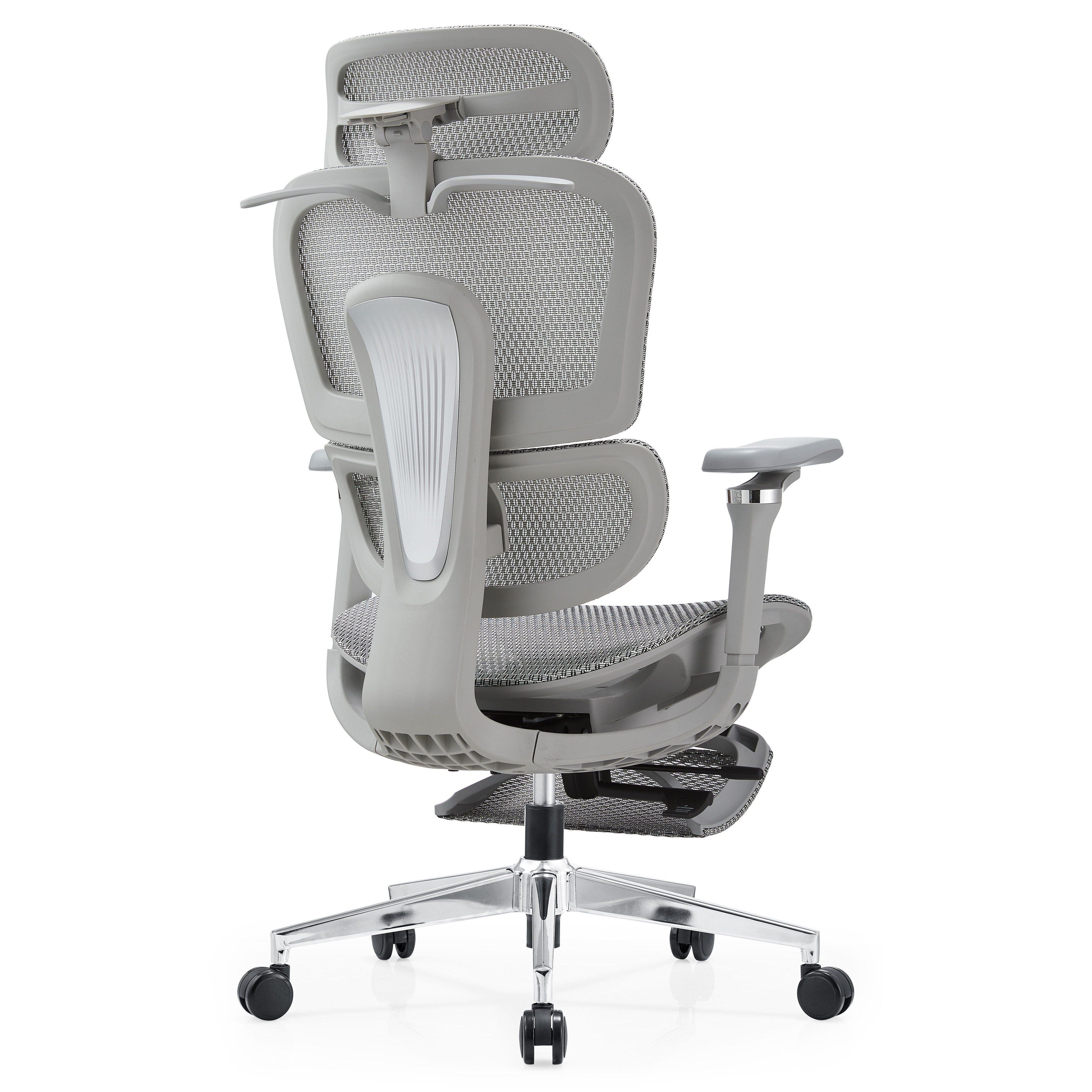 T2688A-W-Adjustable retractable foot rest