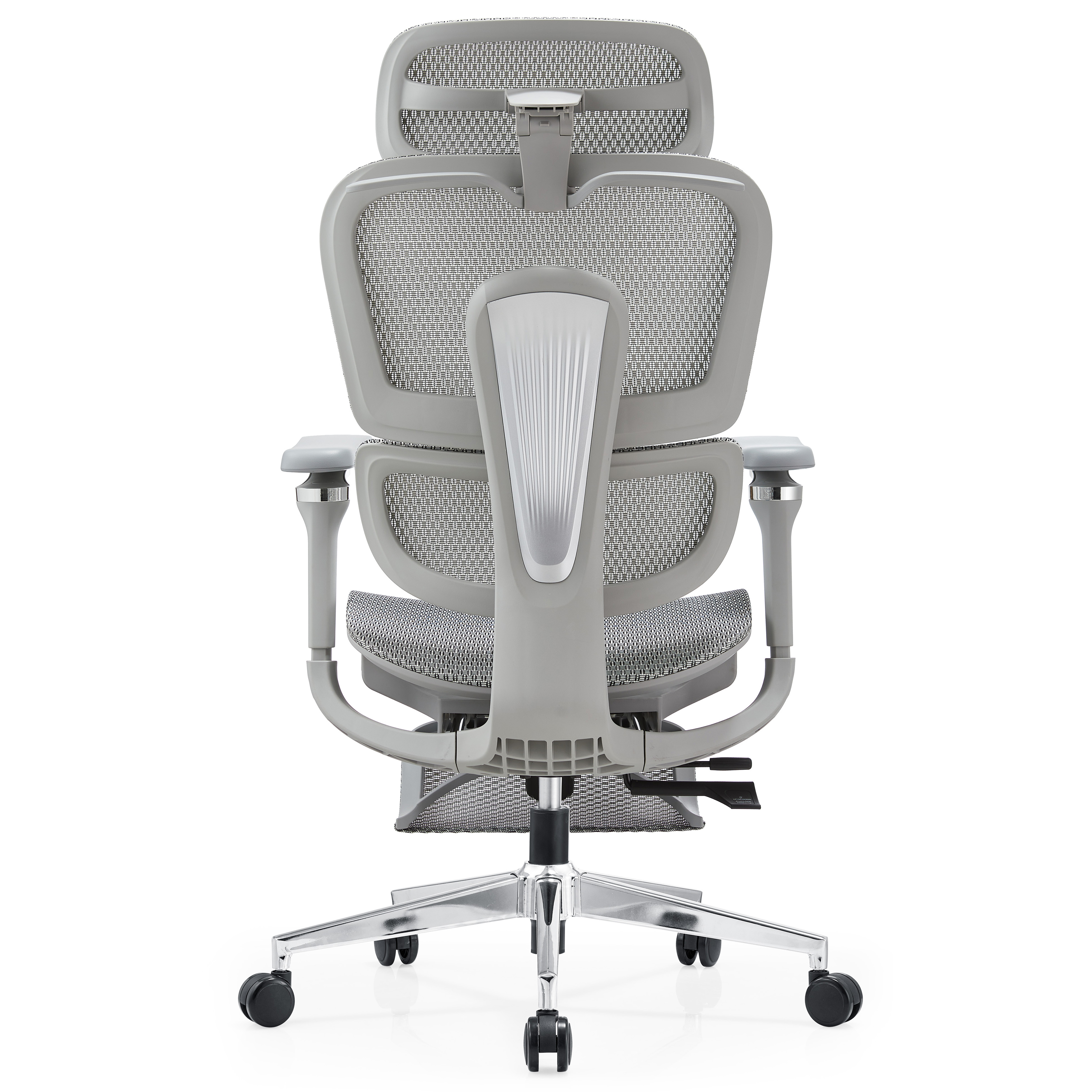 T2688A-W-Adjustable retractable foot rest