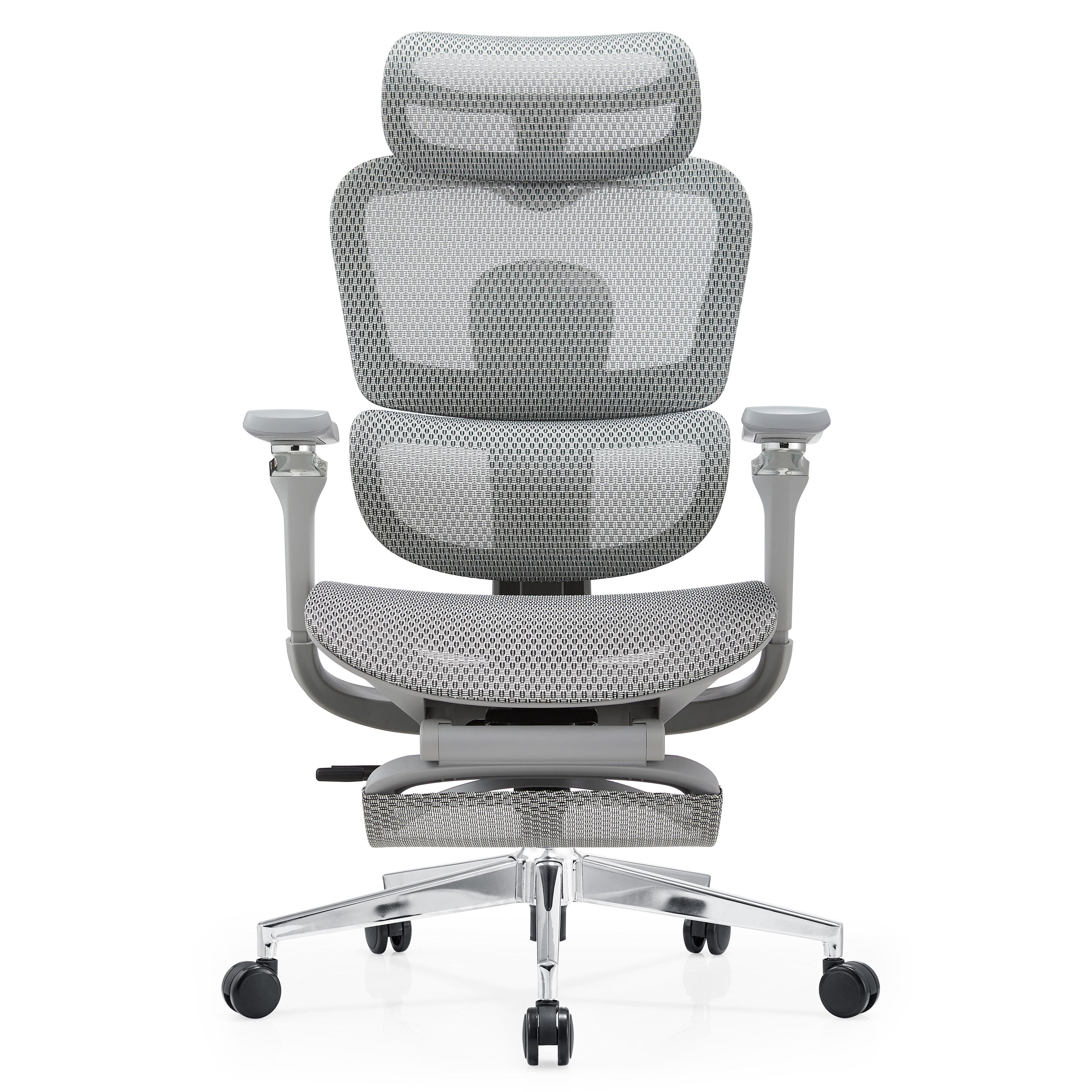 T2688A-W-Adjustable retractable foot rest
